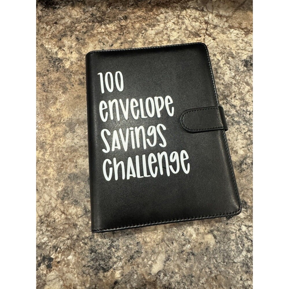 100 Envelope Challenge Binder  5050 100 Day Challenge Savings Note book New